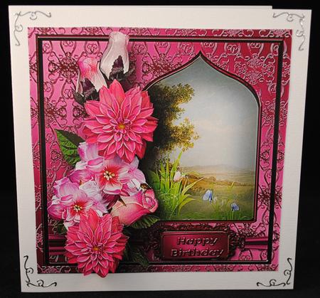 Summer Days Pink Posy Mini Kit by Yvonne Middleton