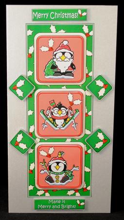 Christmas Penguins by Yvonne Middleton