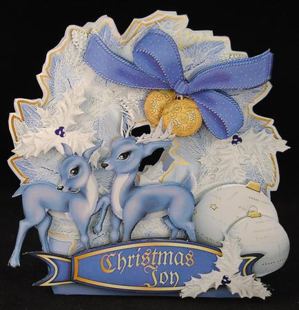 Shaped Card Mini-kit - Lavender Frost by Yvonne Middleton