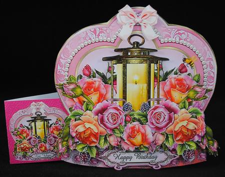 Light Up Your Life Lantern Birthday Card by Yvonne Middleton