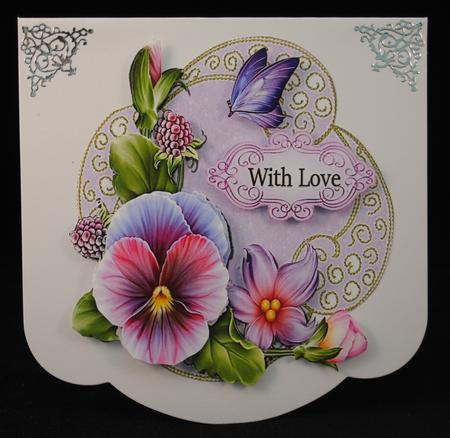 Beautiful Lilac Flower Topper by Yvonne Middleton