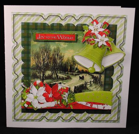 Scallop Topper Christmas Bells 2 Mini Kit by Yvonne Middleton