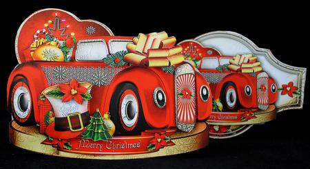 Christmas Gifts with Decorative Bow by Yvonne Middleton