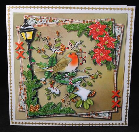 Christmas Robin by Yvonne Middleton