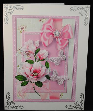 Flowers Bows and Butterflies by Yvonne Middleton