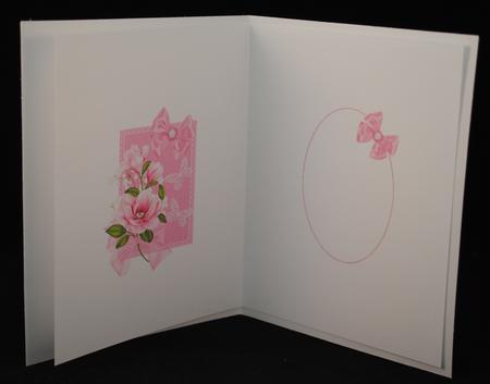 Flowers Bows and Butterflies Insert by Yvonne Middleton