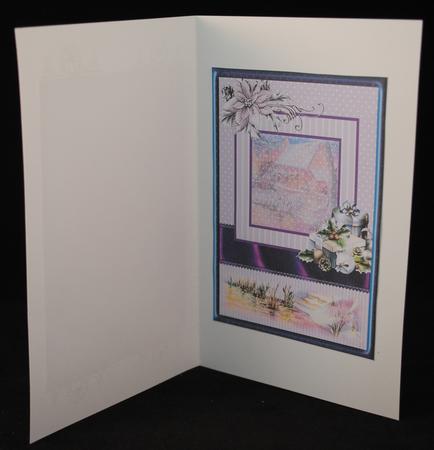 Insert to Compliment A5 Winter Cottage by Yvonne Middleton