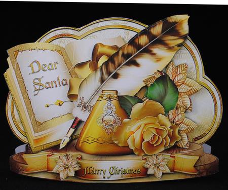 Christmas Holiday Letter to Santa by Yvonne Middleton