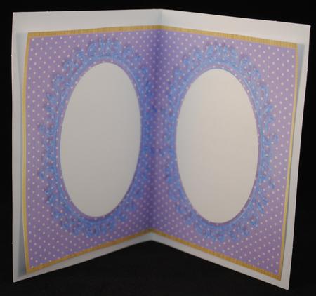 Incert Lilac Polka Dots  by Yvonne Middleton