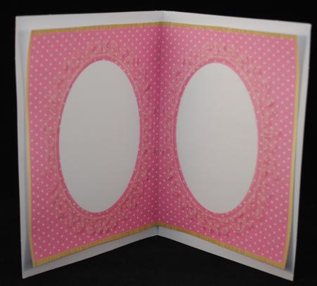 Lovely Pink Polka Dot Incert  by Yvonne Middleton
