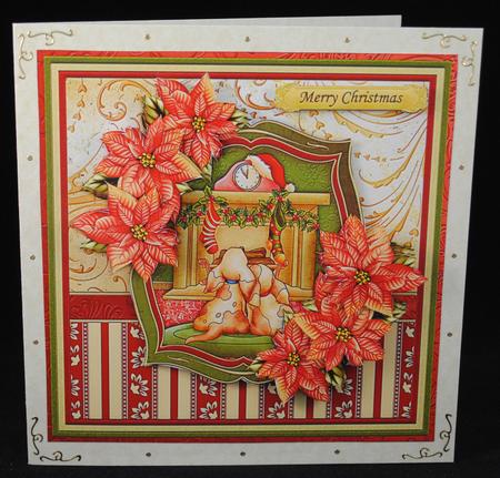 Waiting for Santa Mini Kit with Decoupage by Yvonne Middleton
