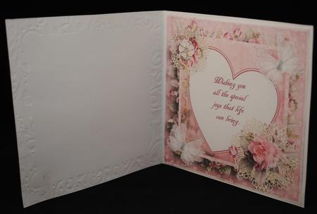 Couple in Love Insert with Verse by Yvonne Middleton