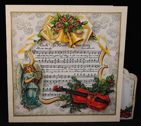 8x8 Hark the Herald Angels Sing Mini Kit by Yvonne Middleton
