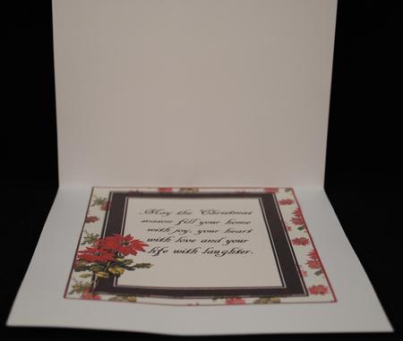 Flowers for Christmas Insert and Verse by Yvonne Middleton