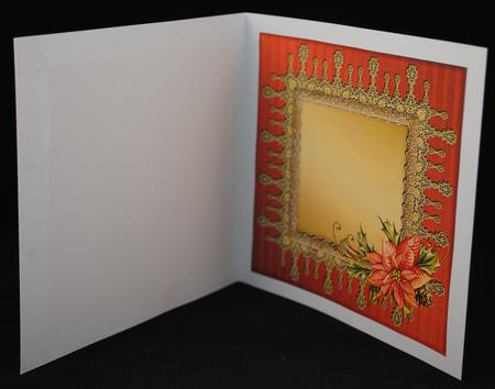 Lacy Lovelies 7" x 7" - Christmas Lantern Insert by Yvonne Middleton