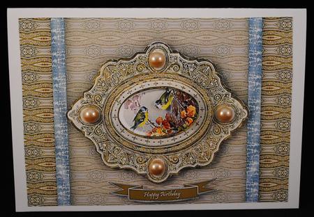 Fancy Birds Quick Card by Yvonne Middleton