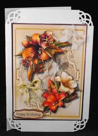 Beautiful Autumn Fall Lilies  by Yvonne Middleton