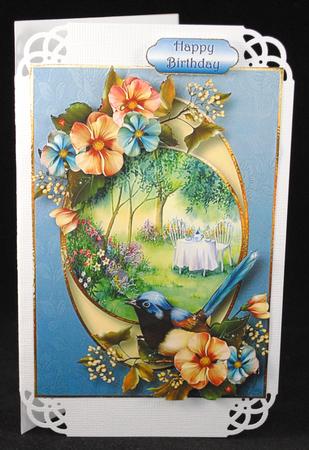 Centre Circle Summer Garden by Yvonne Middleton