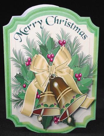 Print, Cut, and Fold Christmas Bells by Yvonne Middleton