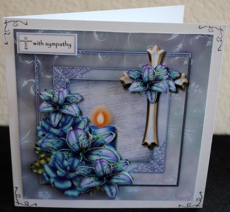 Sympathy in Bleu -  by Yvonne Middleton
