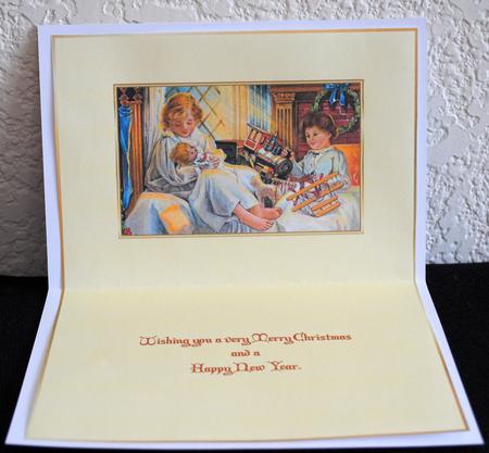 Christmas Morning Insert by Yvonne Middleton