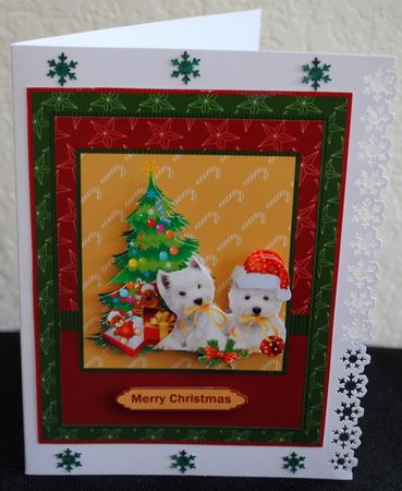 It Wasn't Me Westie Pups by Yvonne Middleton