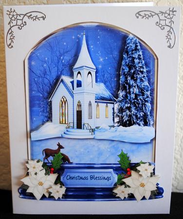 Lovely Globe, Christmas Blessings  by Yvonne Middleton
