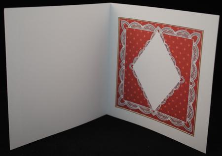 Sunrise Flake D.diamond 7in x 7in Square Insert Panel Sheet by Yvonne Middleton
