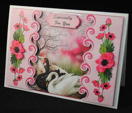 Bordered Oriental Fantasy by Yvonne Middleton