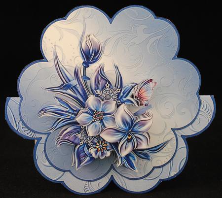 Frosted Floral #2 by Yvonne Middleton