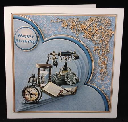 Meeting Deadlines Teardrop Pyramid Card Mini Kit by Yvonne Middleton