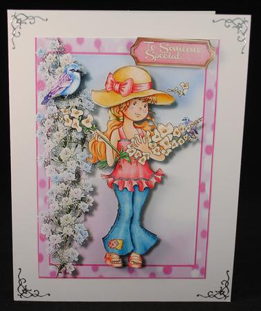 Beautiful Flower Girl by Yvonne Middleton
