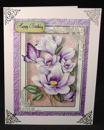 Beautiful Purple Flowers by Yvonne Middleton