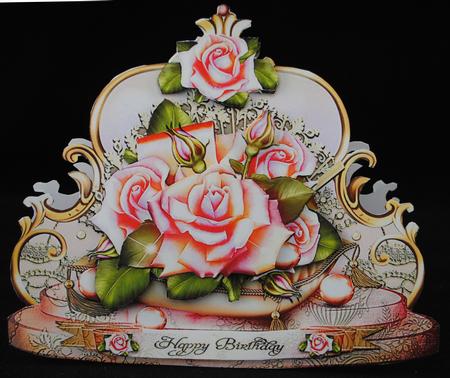 Vintage English Roses by Yvonne Middleton