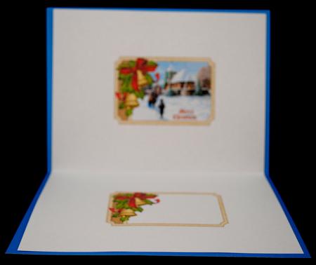 Vintage Christmas 2 Shaped Topper Insert by Yvonne Middleton
