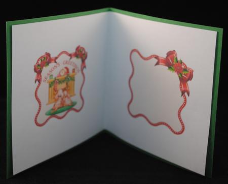 Patiently Waiting for Santa Insert by Yvonne Middleton