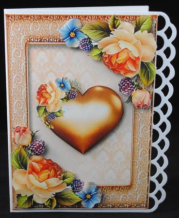 Just Peachy A5 by Yvonne Middleton