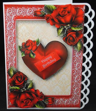The Valentine Rose A5 by Yvonne Middleton