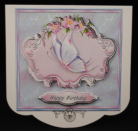 Pink Floral Birthday Topper Featured Gallery Photo