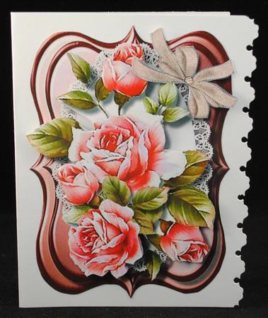 Lovely Pink Roses for Mother's Day or Birthday's  by Yvonne Middleton