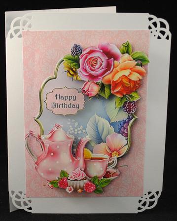 Time for Tea with English Roses by Yvonne Middleton