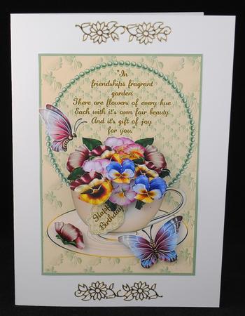 Flowers of Every Hue Pansies by Yvonne Middleton