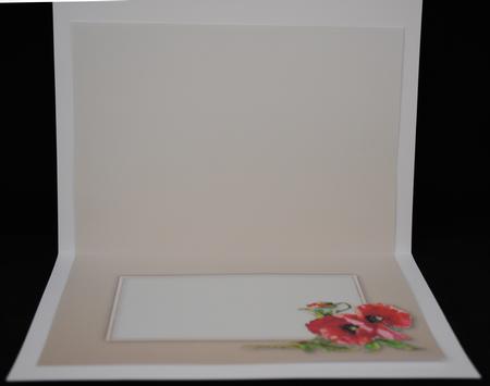 Poppy Cottage Insert by Yvonne Middleton