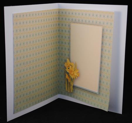 Vintage Daffodils Insert by Yvonne Middleton