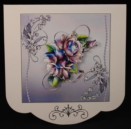 2 Floral Toppers by Yvonne Middleton