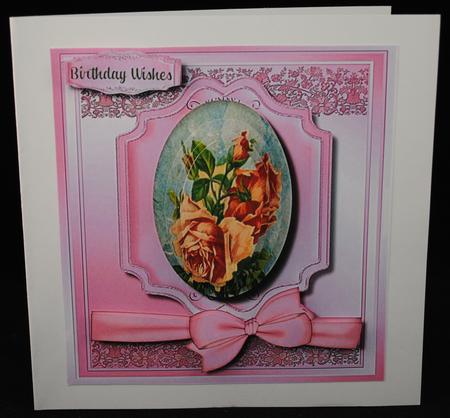 Beautiful Pink Cameo Roses by Yvonne Middleton