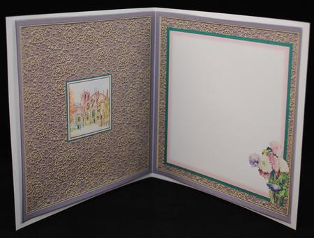 Vintage Sherborne Abbey Insert by Yvonne Middleton