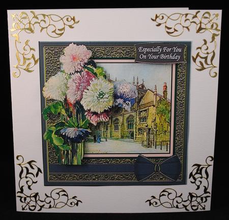 Vintage Sherborne Abbey by Yvonne Middleton