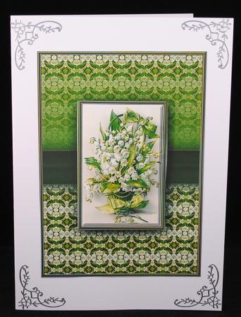 Lily of the Valley Quick Card by Yvonne Middleton