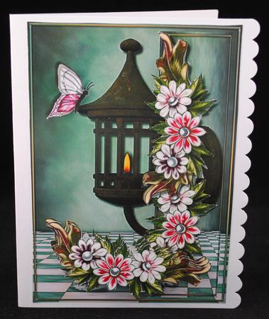 Oriental Lantern 3 by Yvonne Middleton